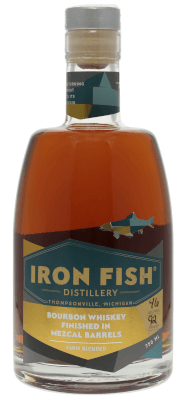 Iron Fish Bourbon Whiskey Finished in Mezcal Barrels