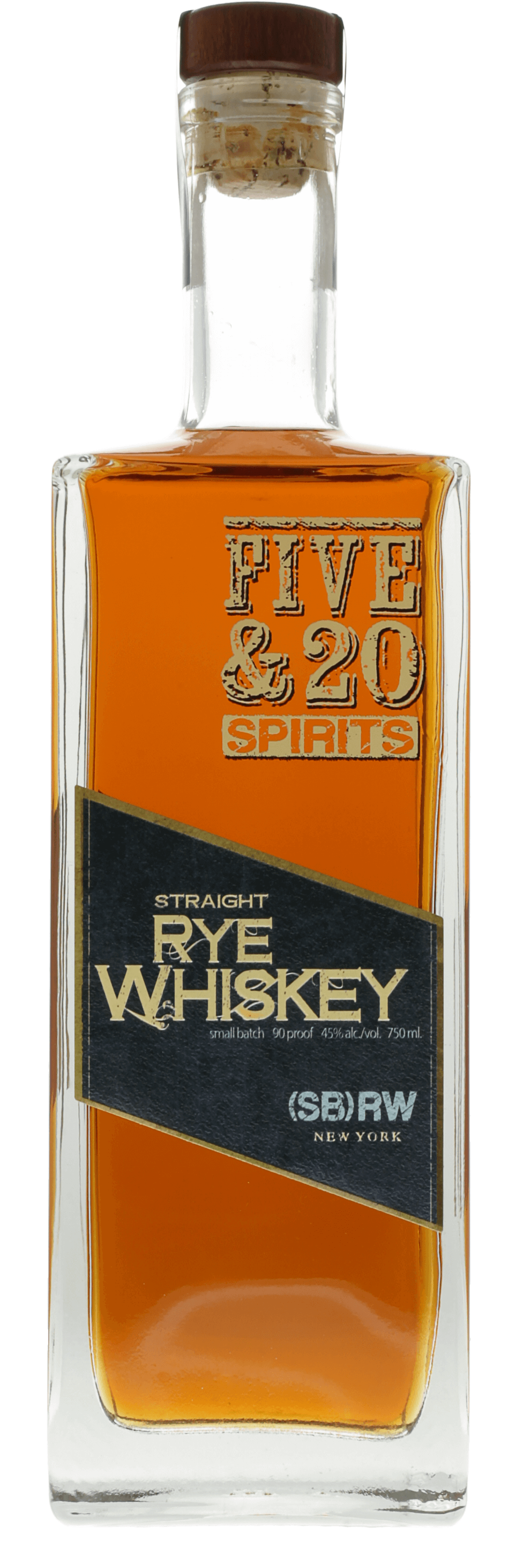 Five & 20 Straight Rye Whiskey