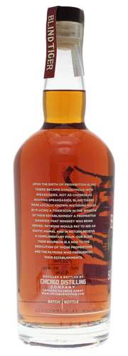 Blind Tiger Bourbon Whiskey