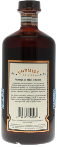 Chemist Spirits American Gin