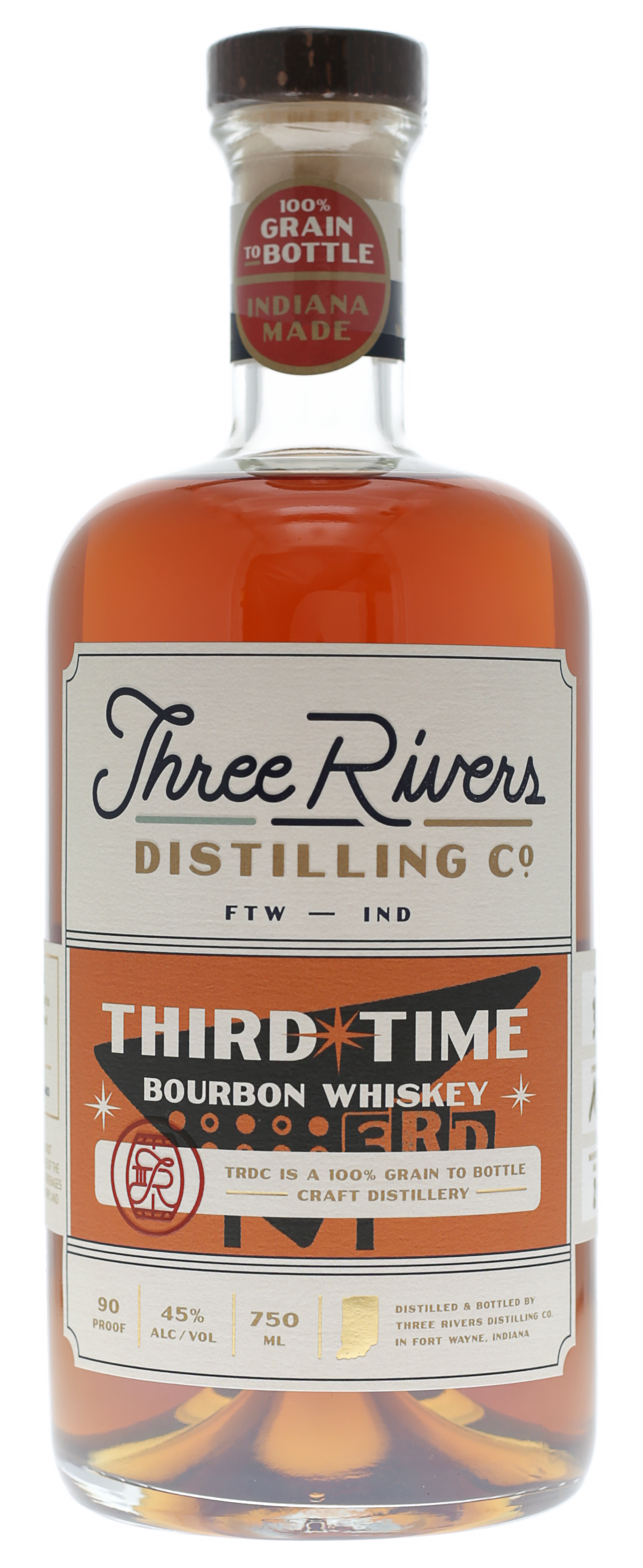 Three Rivers Third Time Bourbon