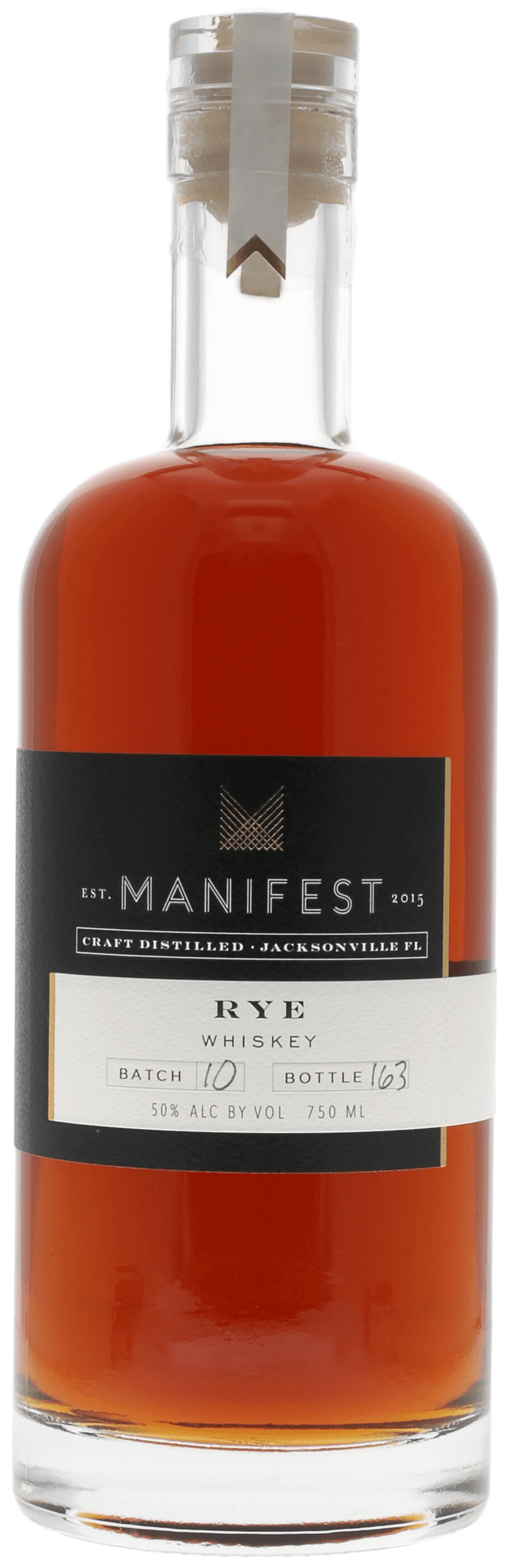 Manifest Straight Rye Whiskey