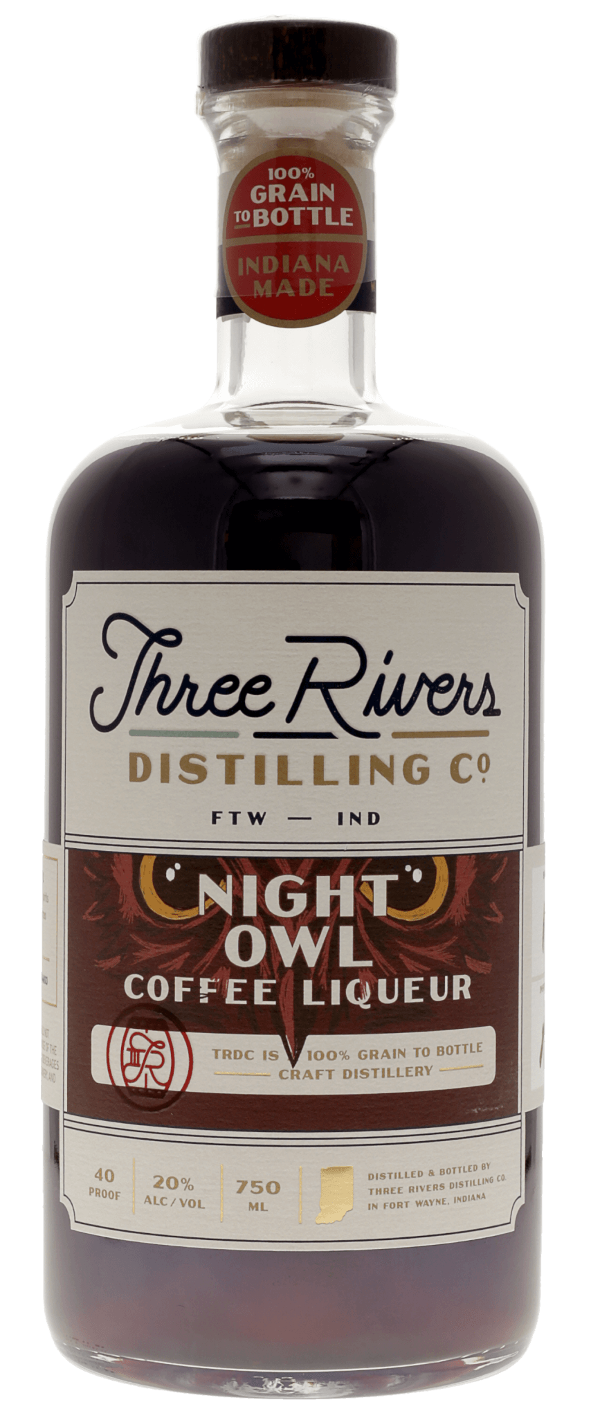 Three Rivers Night Owl Coffee Liqueur