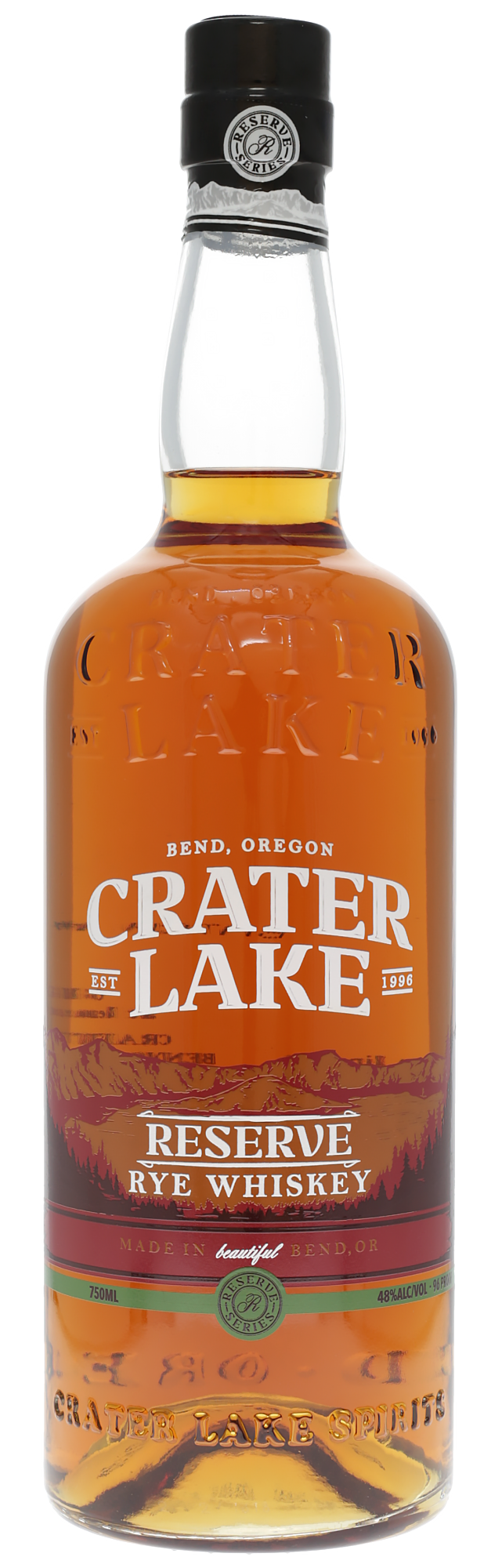 Crater Lake Reserve Rye Whiskey