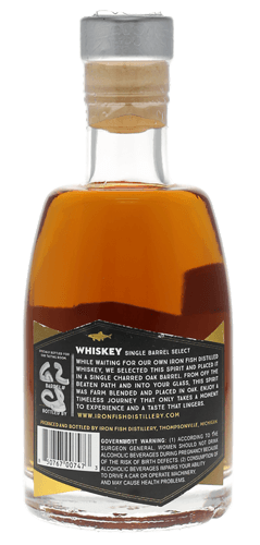 Iron Fish Maple Cask Bourbon Whiskey