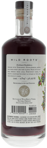 Wild Roots Huckleberry Vodka