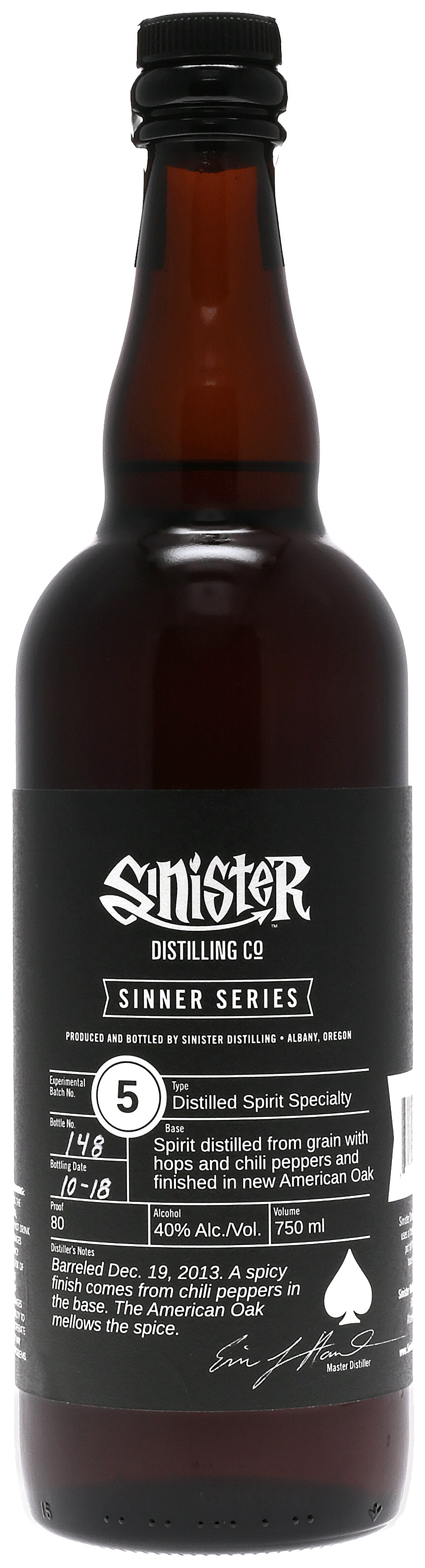 Sinner Series - Experimental Batch no.5