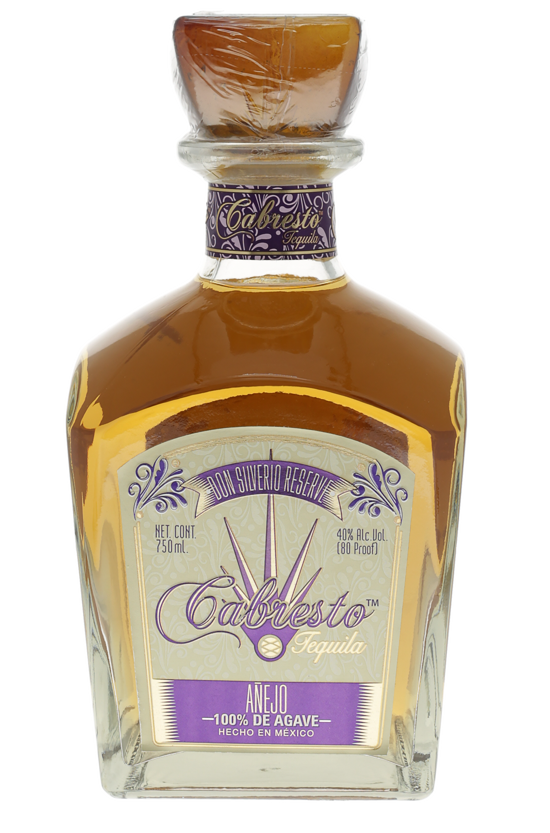 Cabresto Tequila Don Silverio Reserve Añejo