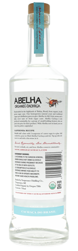 Abelha Organic Cachaça Prata