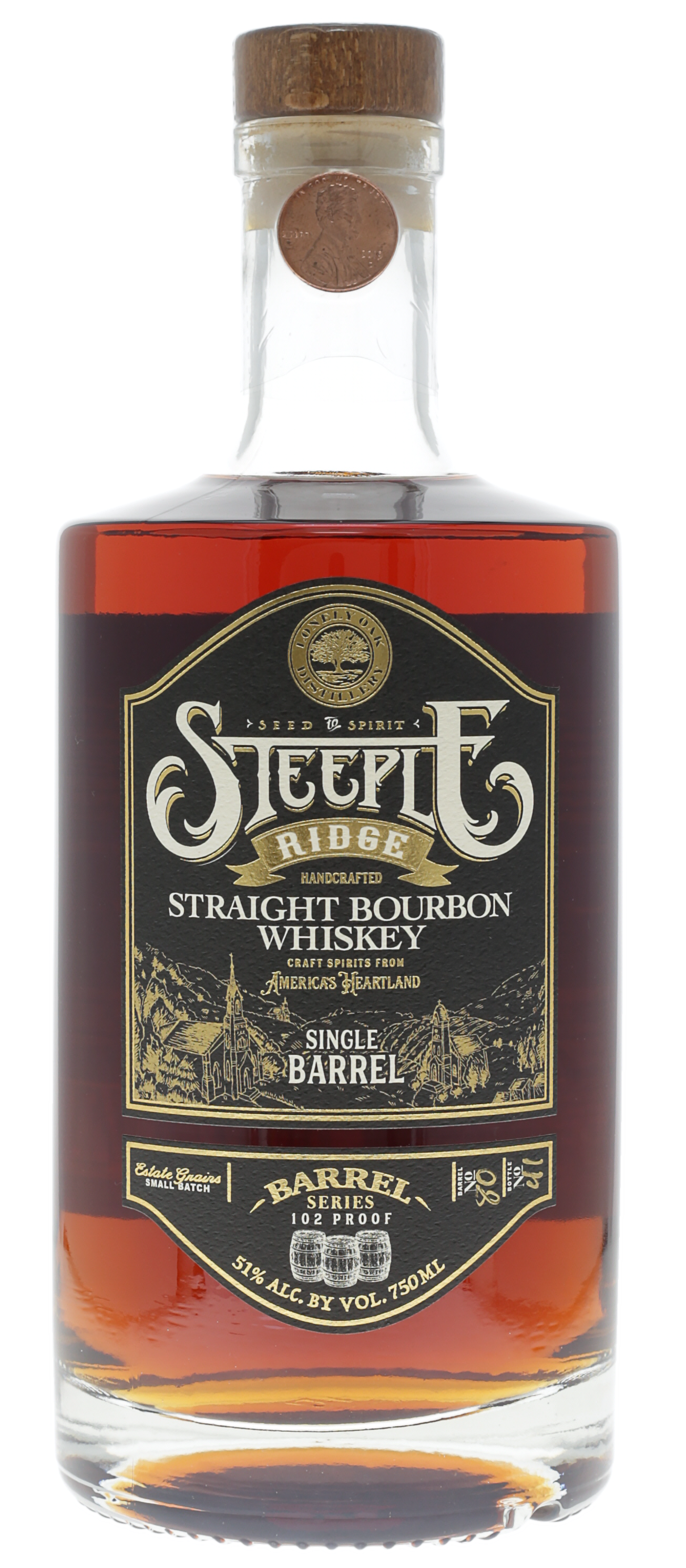 Steeple Ridge Bourbon - Single Barrel