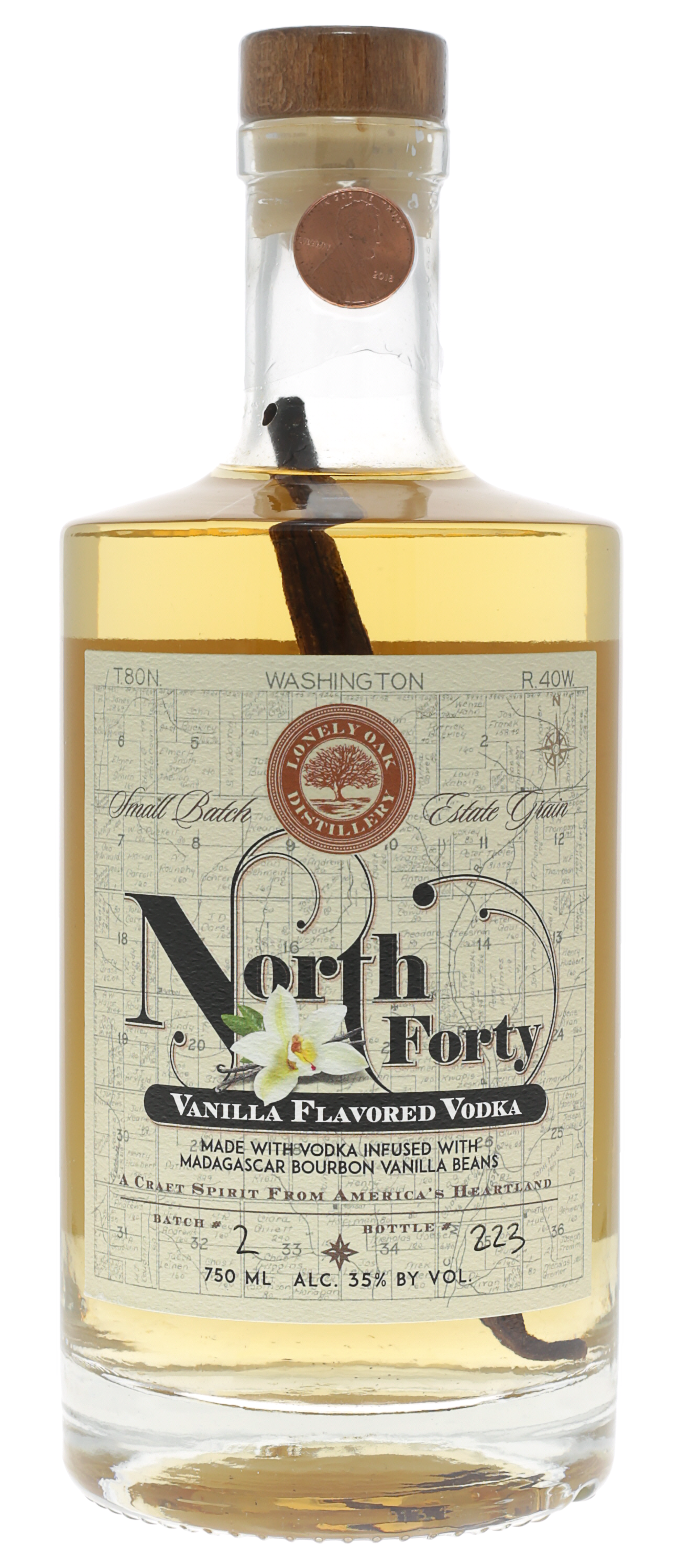 North Forty Vanilla Vodka