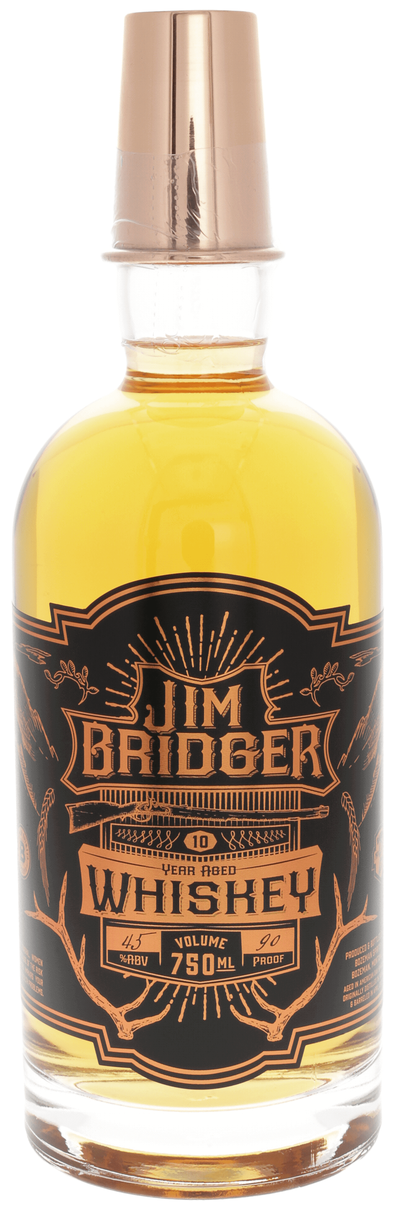 Bozeman Jim Bridger 10 Year Whiskey