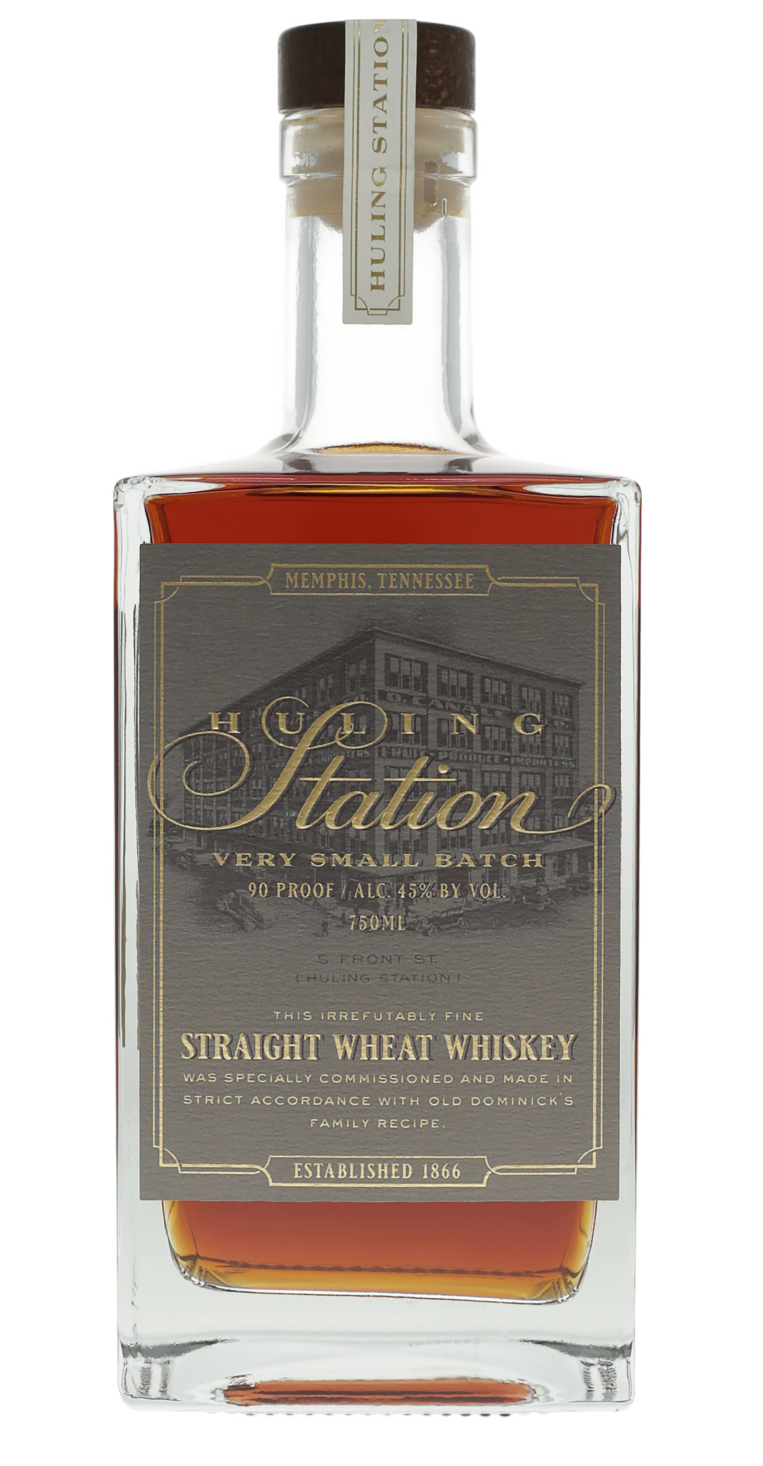 Old Dominick Huling Station Straight Wheat Whiskey