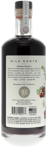 Wild Roots Cranberry Vodka