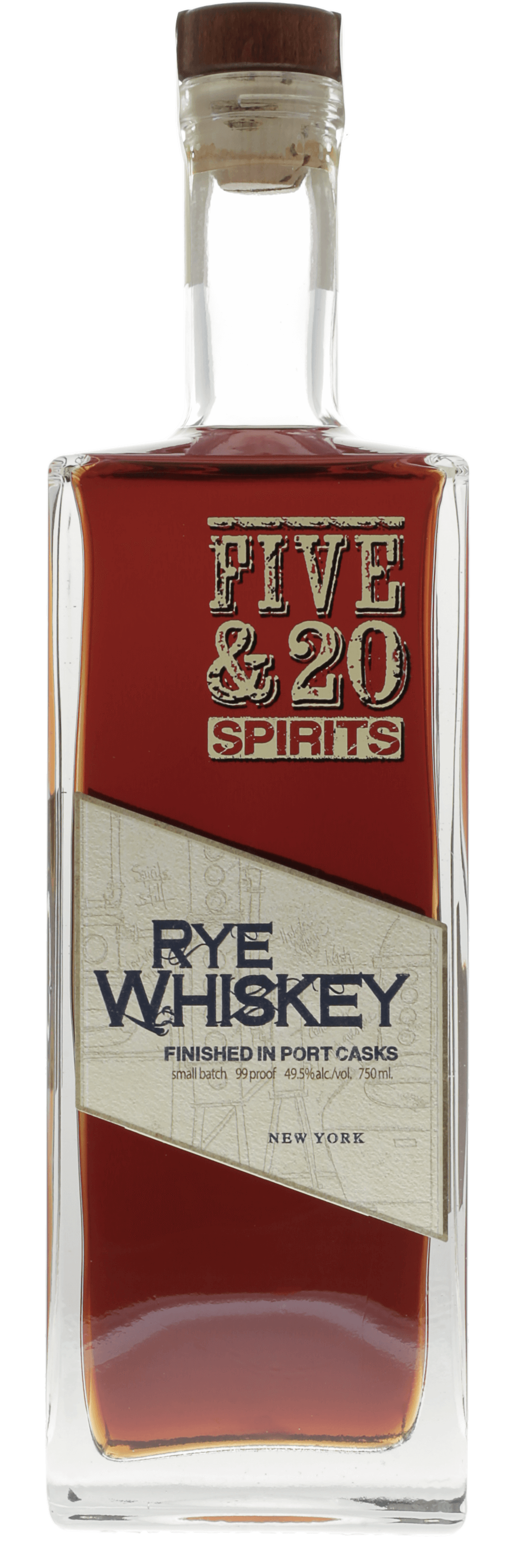 Rye Whiskey Finished in Port Casks