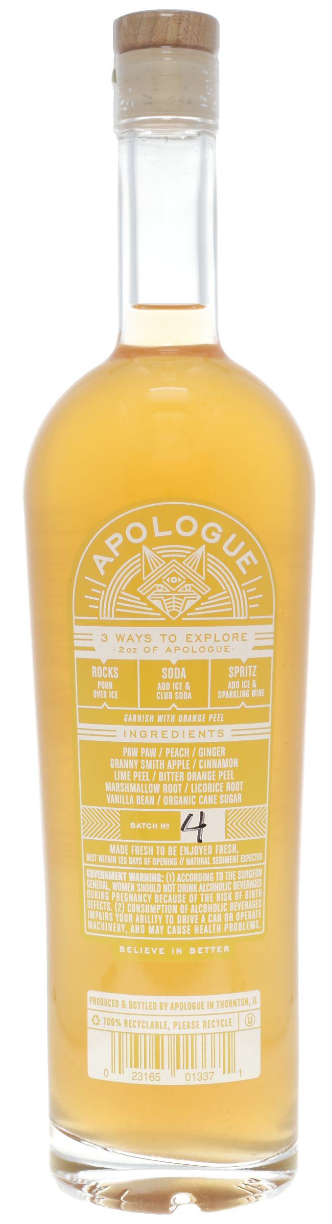 Apologue Paw Paw Liqueur