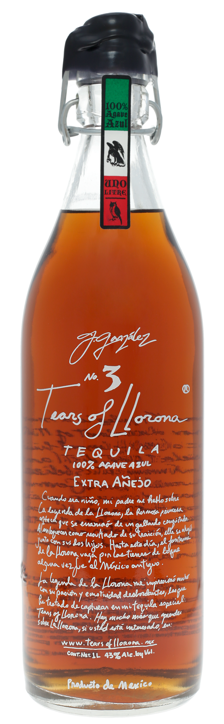 Tears of Llorona Extra AÃ±ejo Tequila