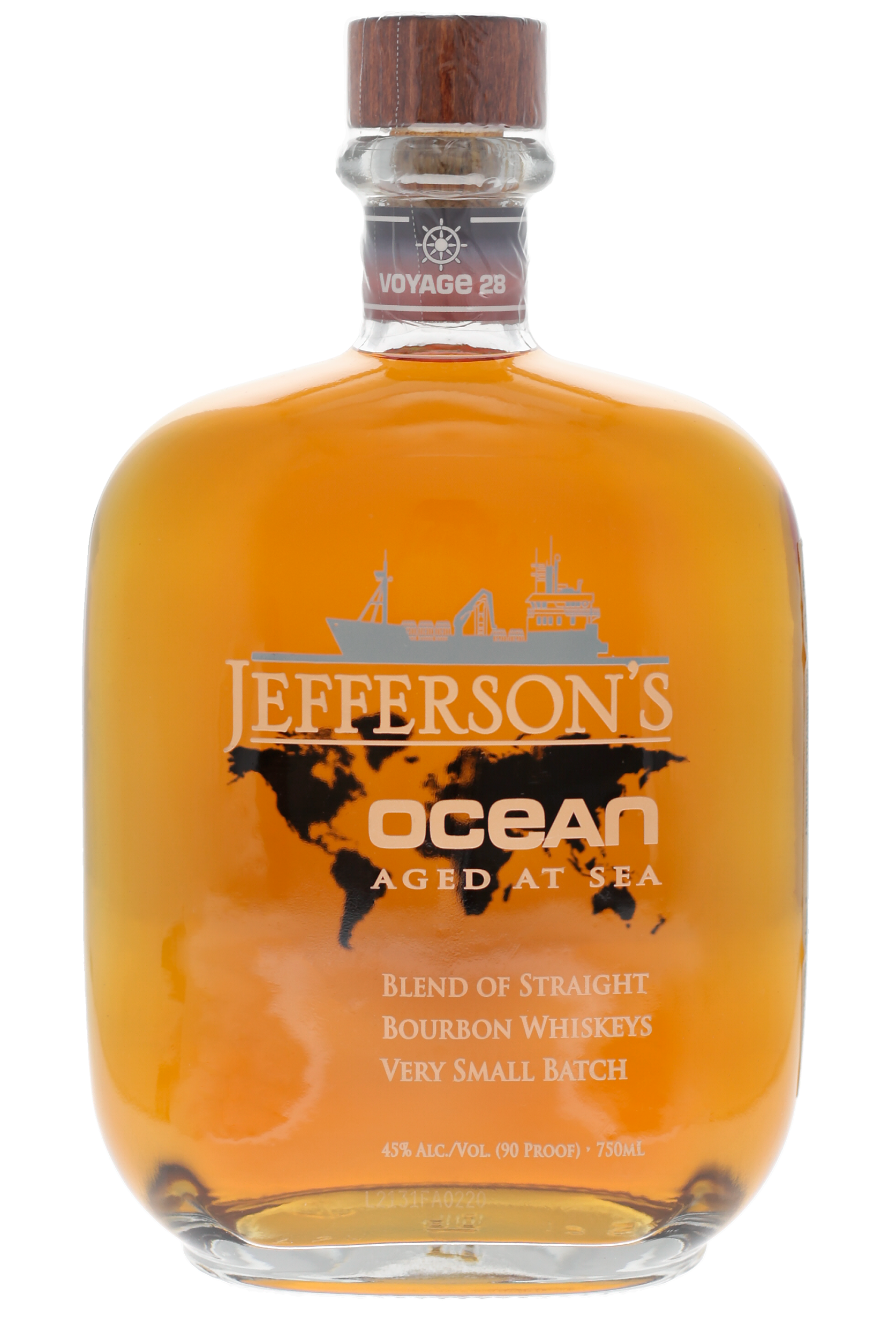 Jefferson's Ocean Aged at Sea Bourbon Whiskey