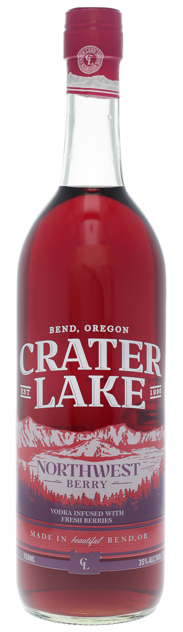 Crater Lake Northwest Berry Vodka