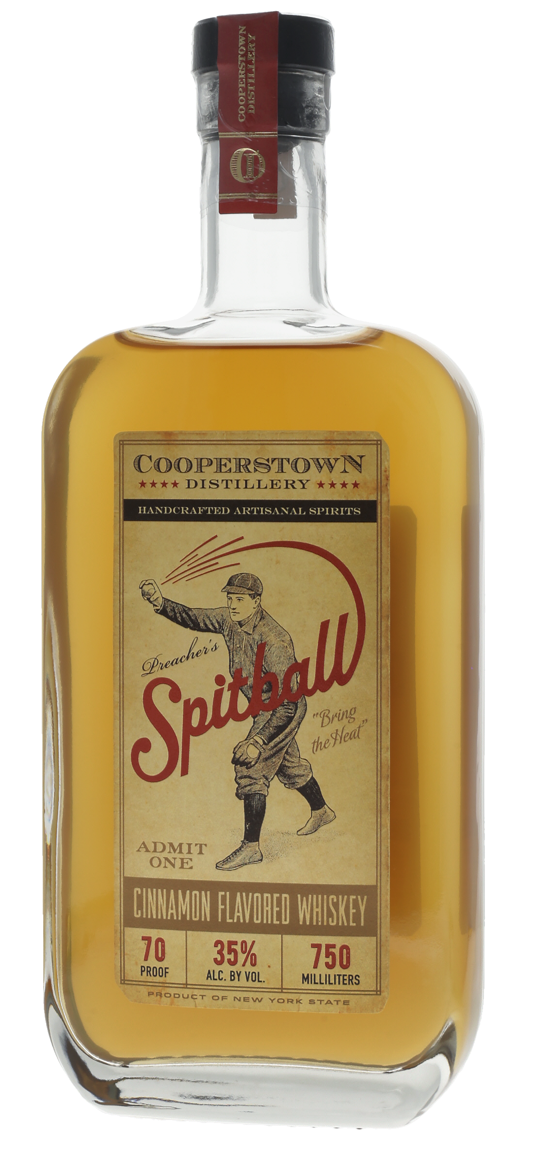 Cooperstown Spitball Cinnamon Whiskey