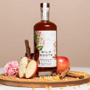 Wild Roots Apple and Cinnamon Vodka