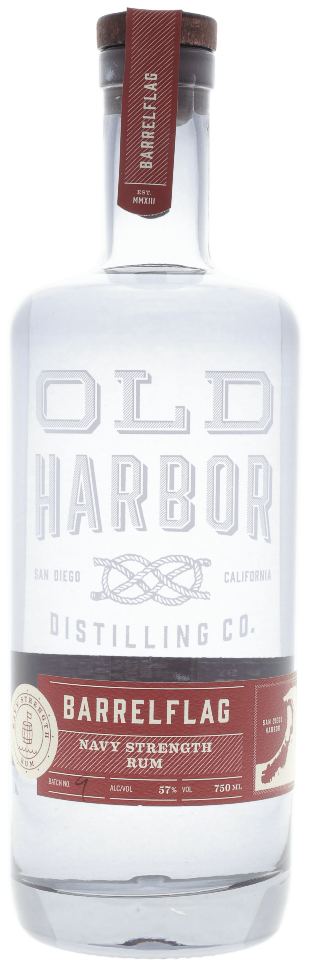 Old Harbor Barrelflag Navy Strength Rum