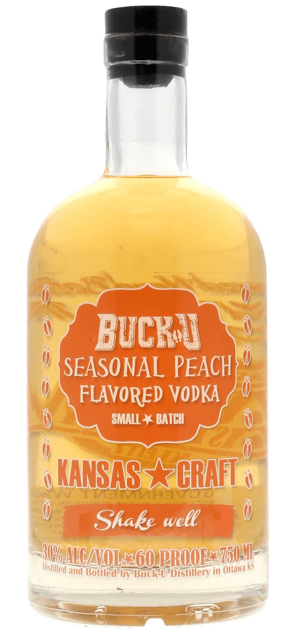 Buck-U Peach Vodka