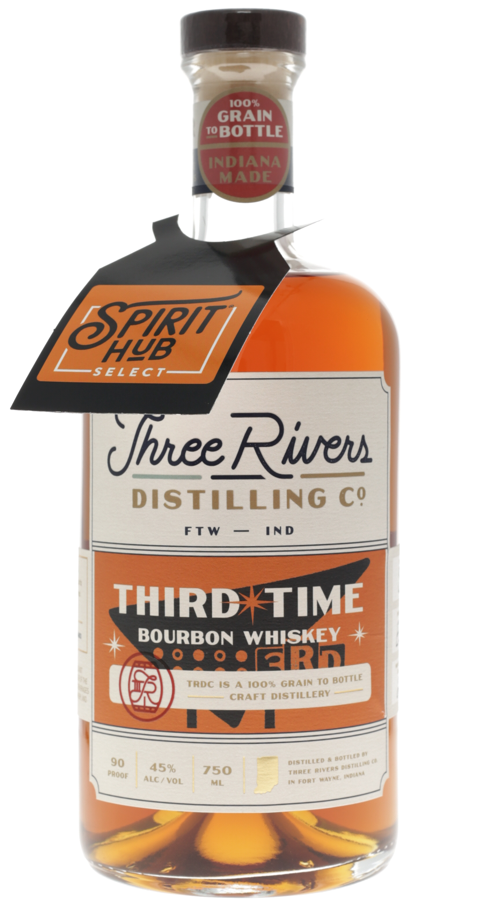 Spirit Hub Select Single Barrel Third Time Bourbon