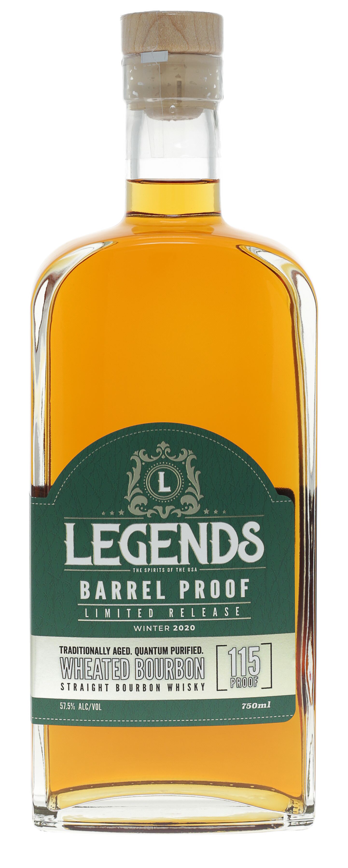 Legends 115 Barrel Proof Wheated Bourbon