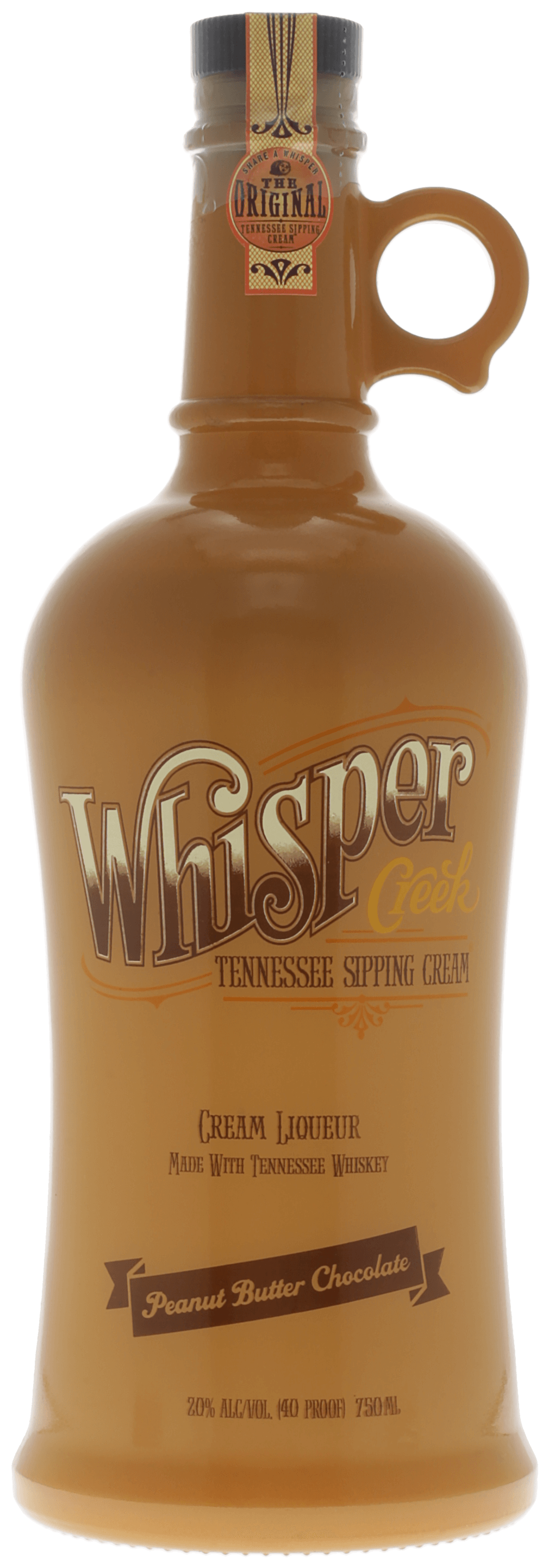 Whisper Creek Peanut Butter Chocolate Liqueur