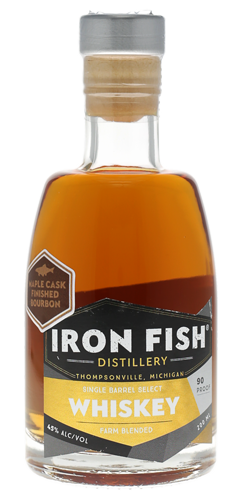 Iron Fish Maple Cask Bourbon Whiskey