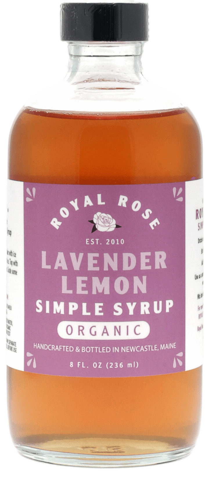 Lavender Lemon Organic Simple Syrup