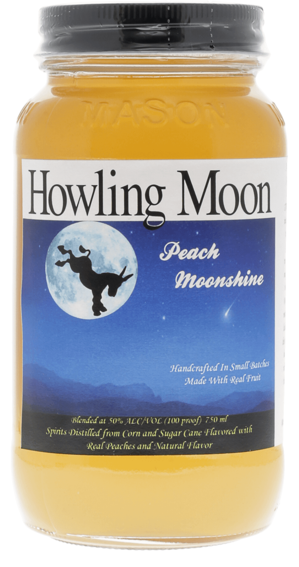 Howling Moon Distillery Peach Moonshine