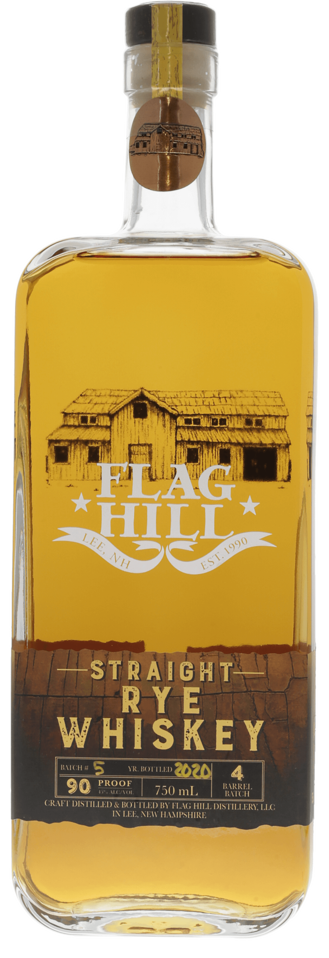 Flag Hill Straight Rye Whiskey