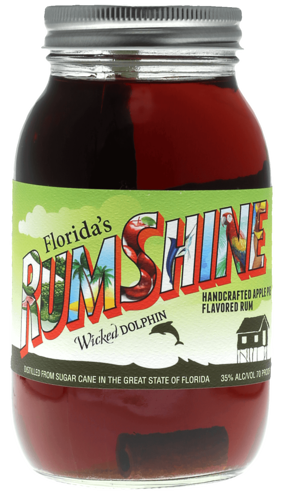 Wicked Dolphin Apple Pie RumShine