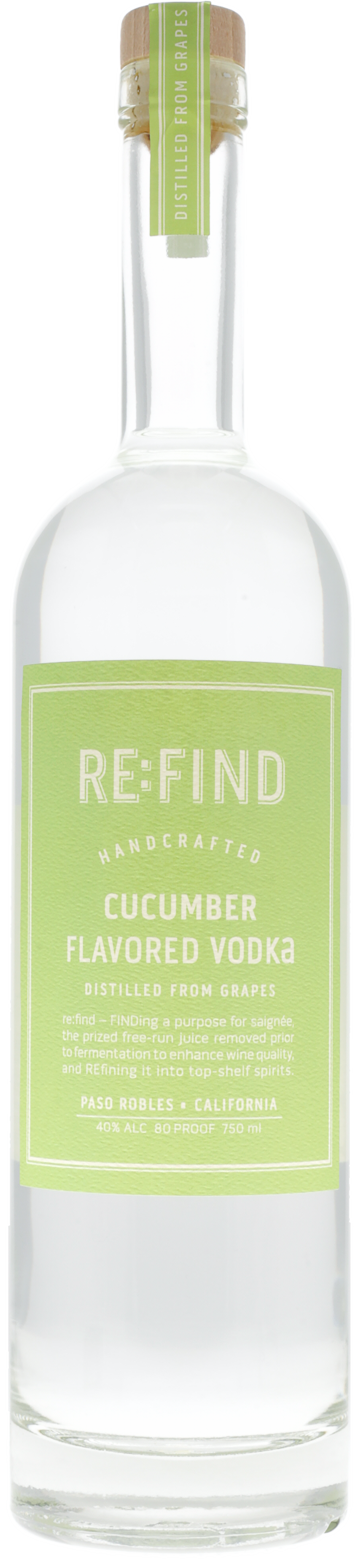 Re:Find Cucumber Flavored Vodka