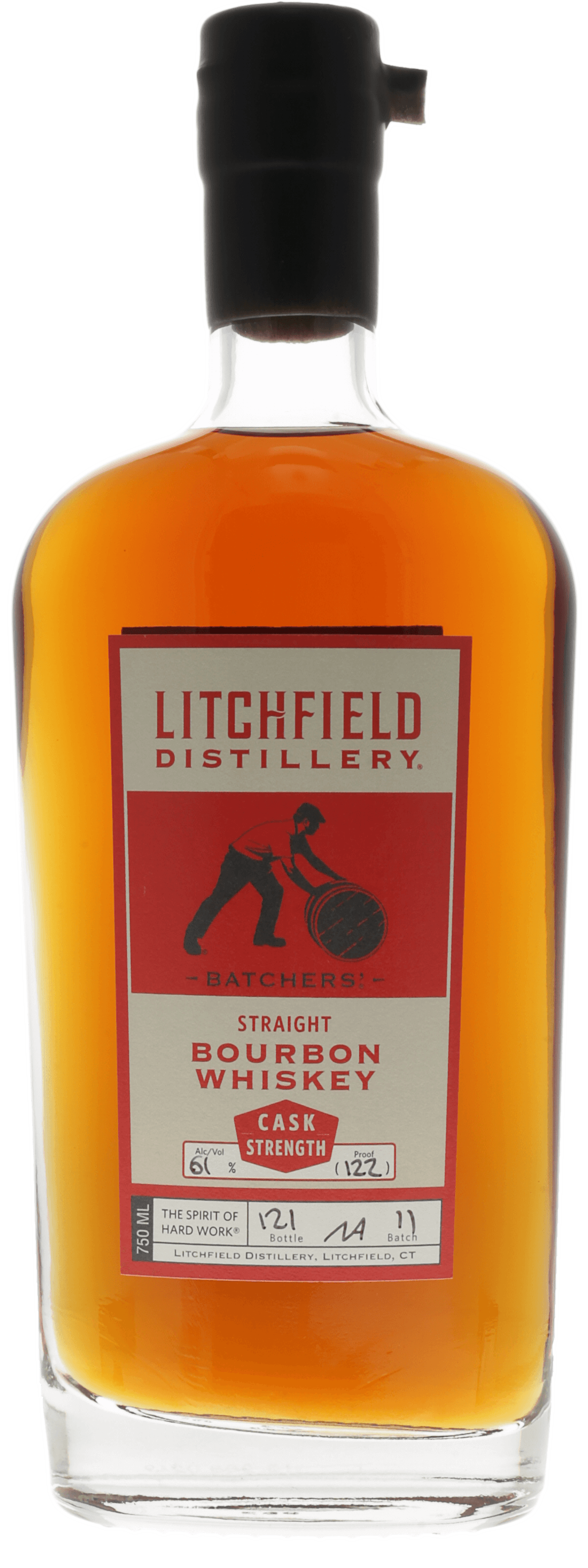 Litchfield Distillery Cask Strength Bourbon Whiskey