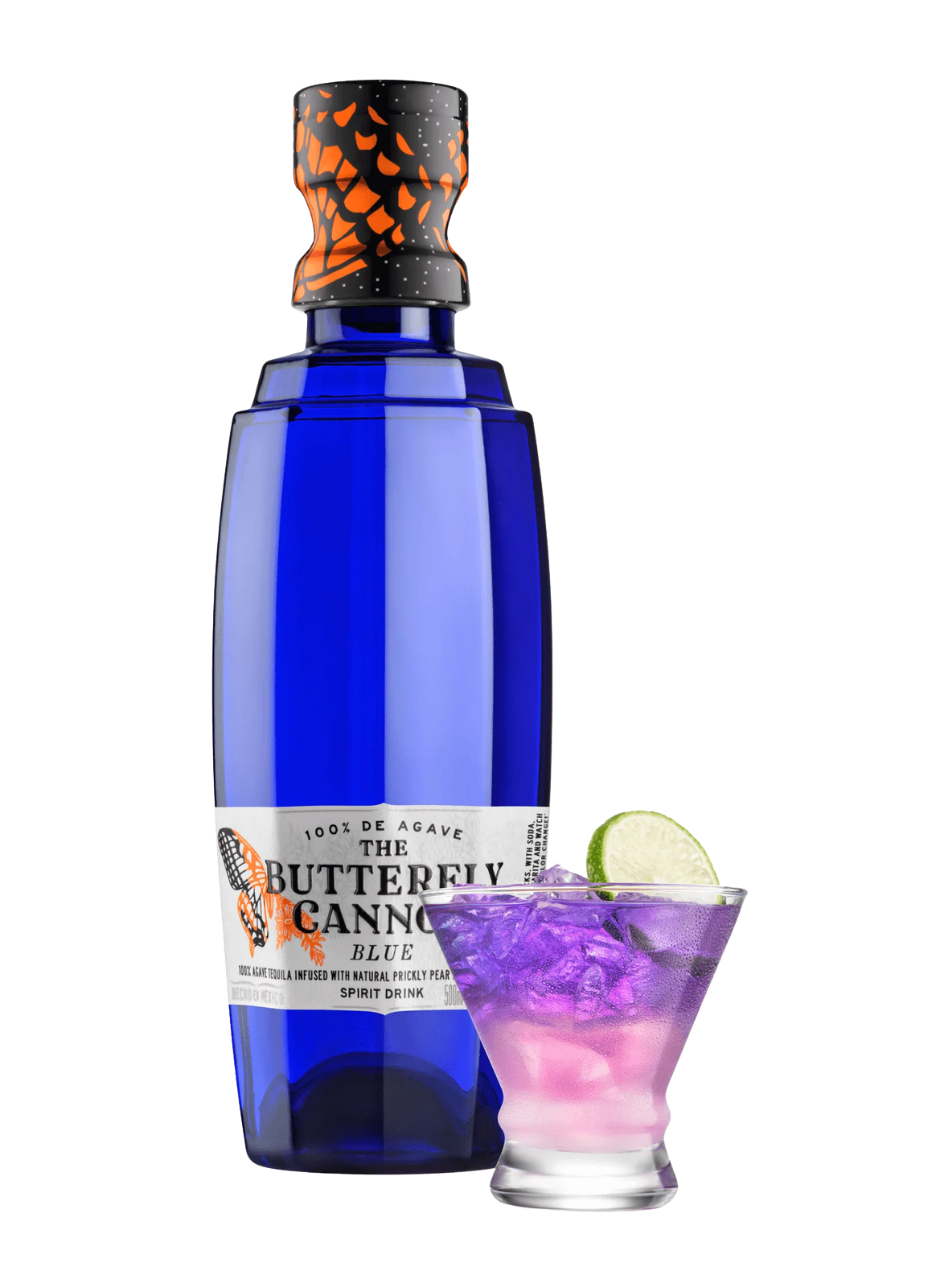 Butterfly Cannon Tequila Blue