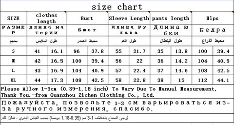size chart Women Broderie Lace Button-down Blouse & Shorts Sets