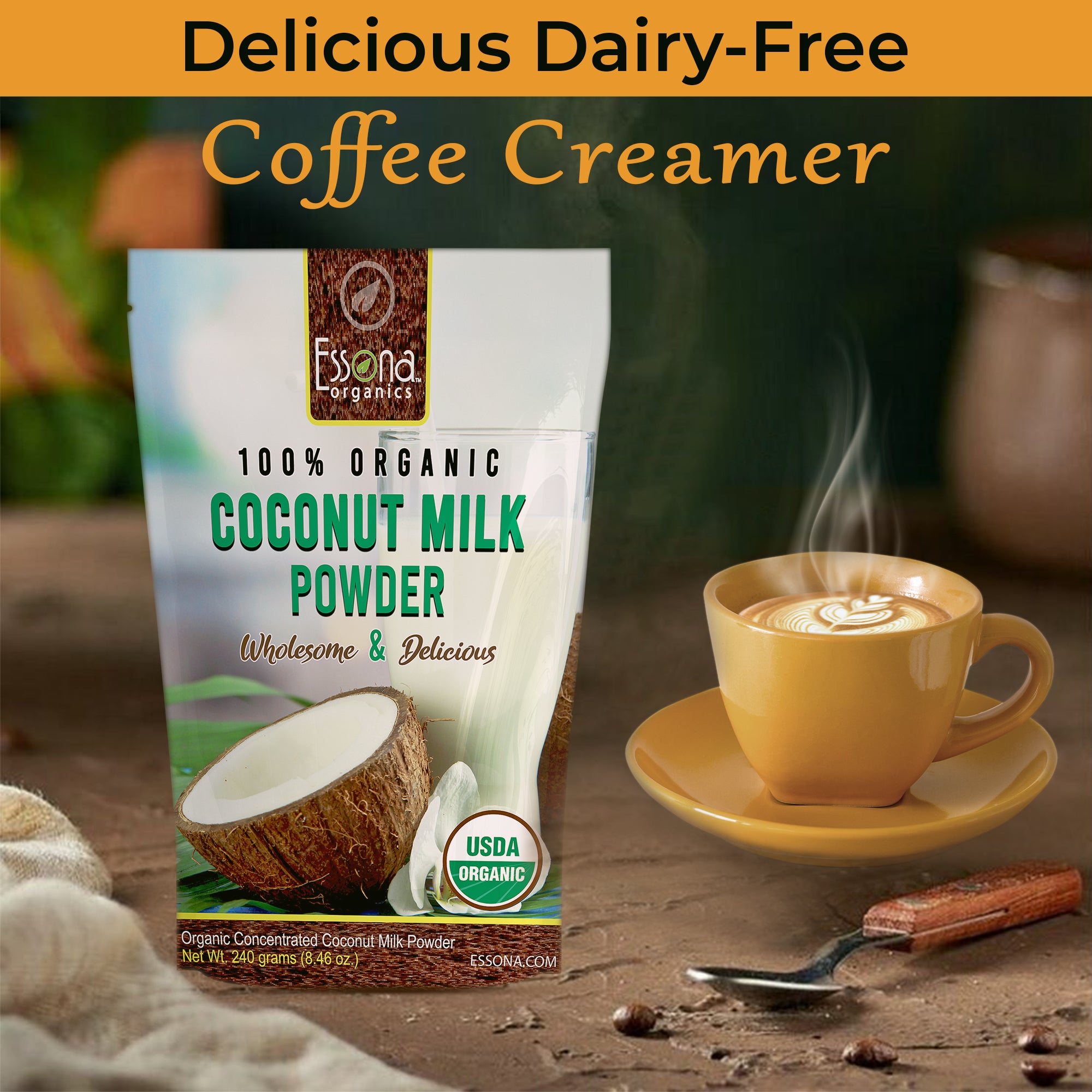 USDA Organic Coconut Milk Powder