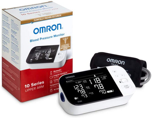 Omron 7 Series Wireless Upper Arm Blood Pressure Monitor White