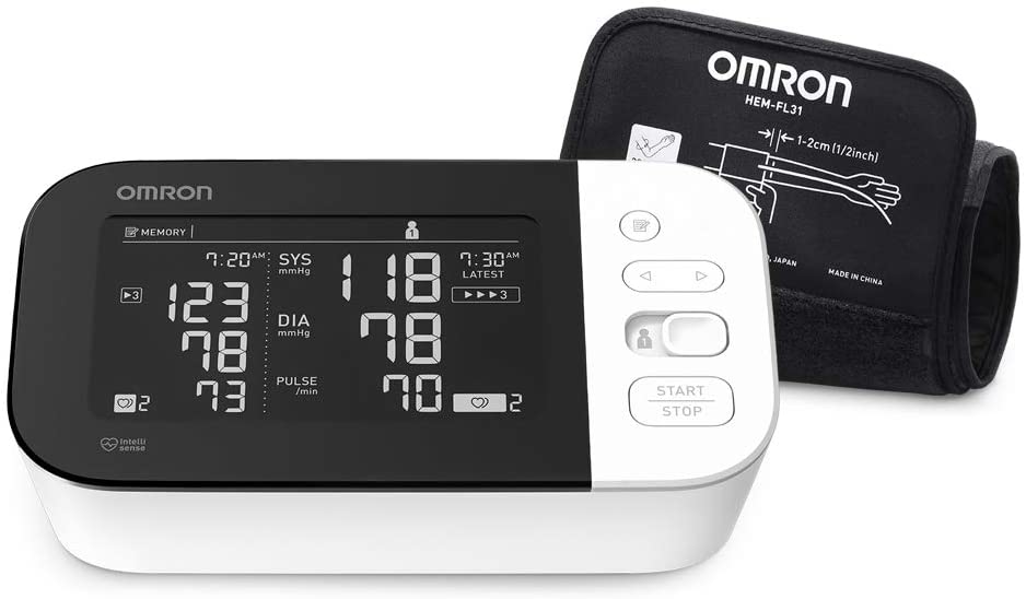 omron blood pressure monitor upper arm 7 series