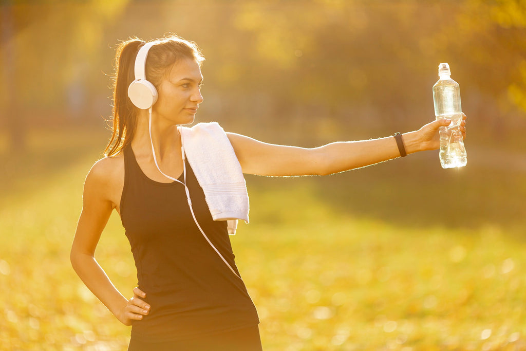 how much water should you chug before hitting the gym?