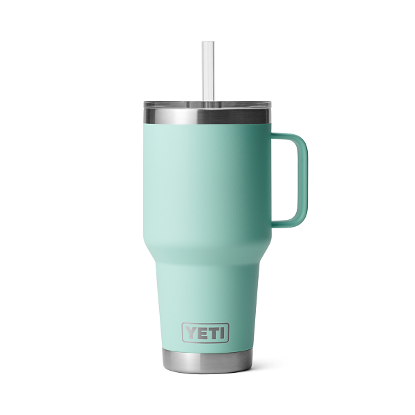 BESTSPR 40 oz Tumbler With Handle and Straw Lid, Double Wall