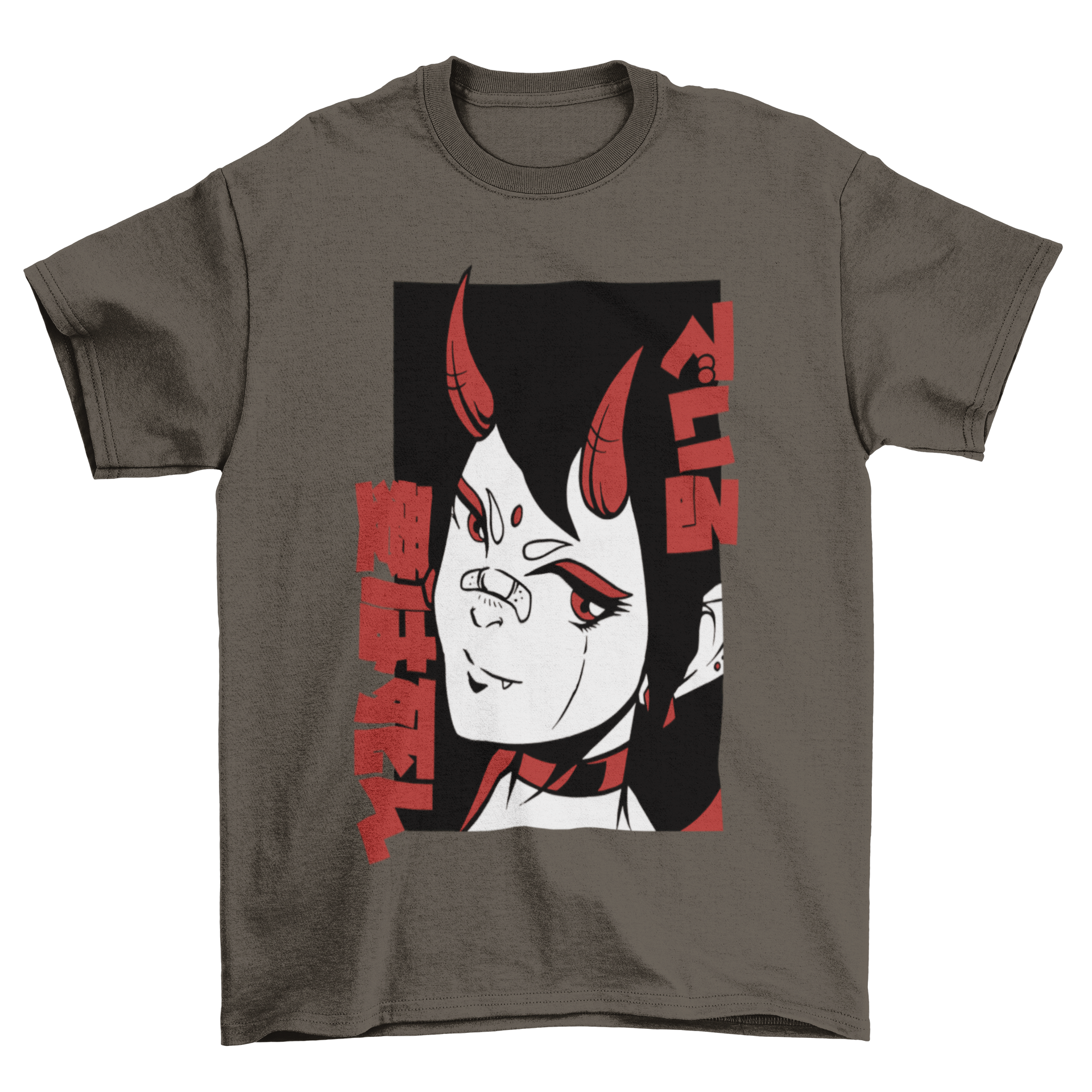 Horror anime girl t-shirt