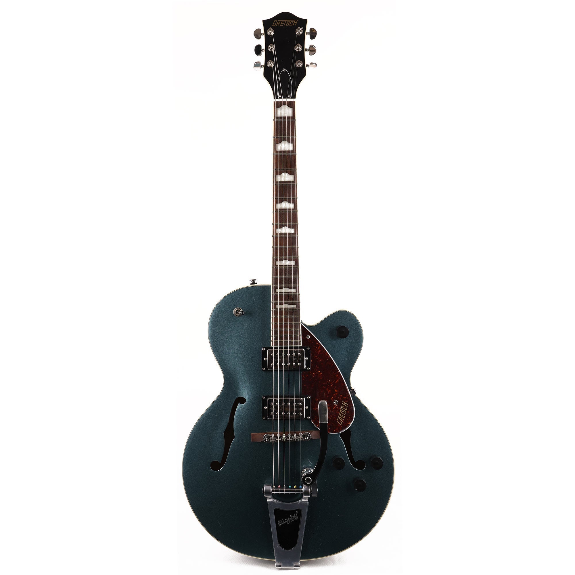 Gretsch G2420T Streamliner Hollow Body with Bigsby Broad'Tron BT-2S Pickups Laurel Fingerboard Gunmetal