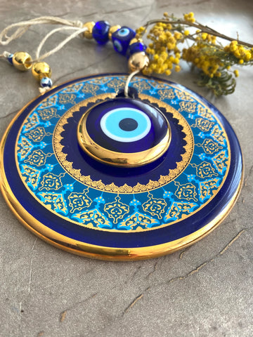 turkish blue evil eye metaphysical glossy too tarot spiritual