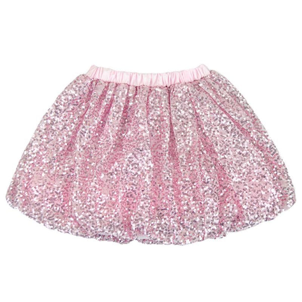 Pink Sequin Skirt – Upon A Bowtique