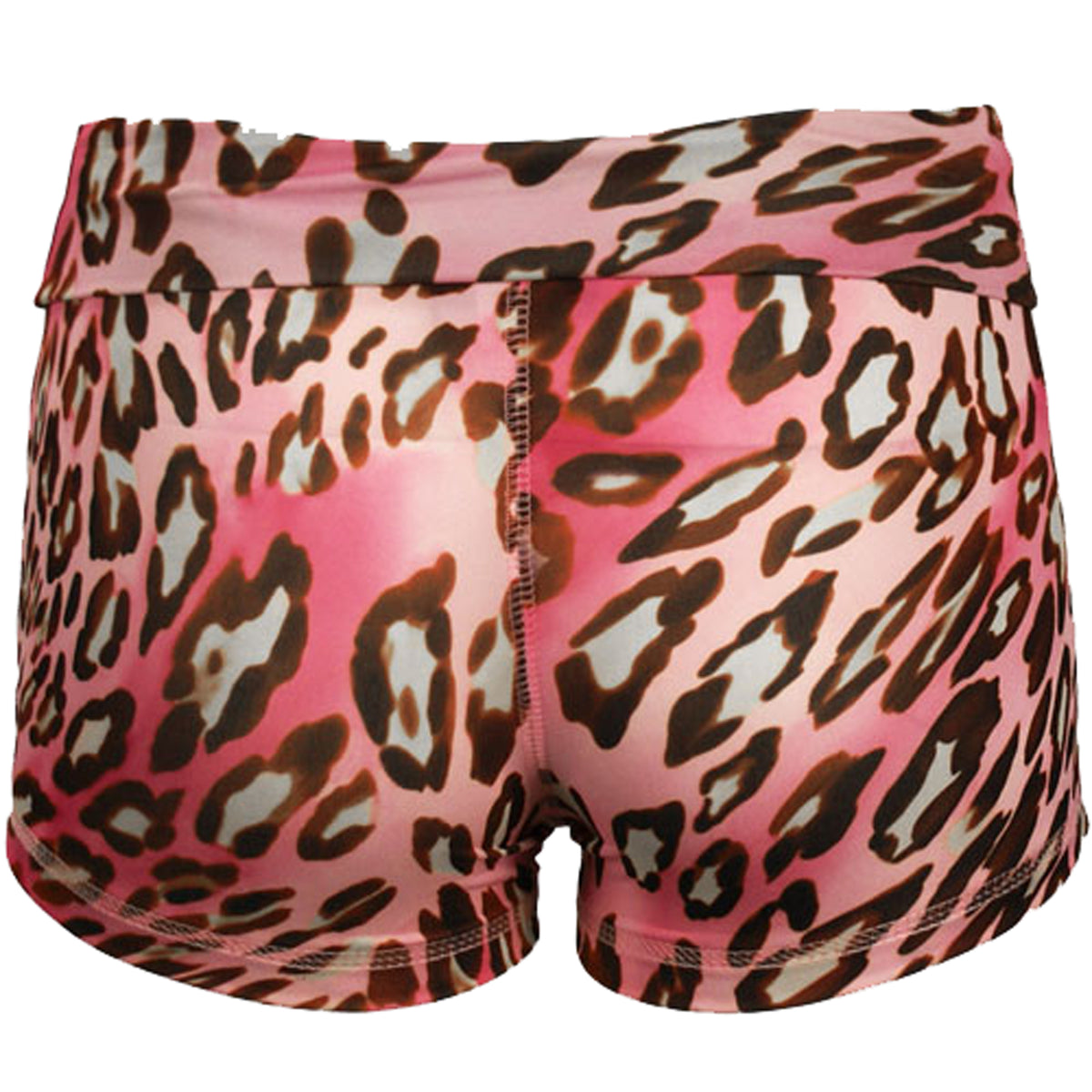 Inspired Activewear | Booty Shorts - Pink Leopard | Clearance - Gym Girl