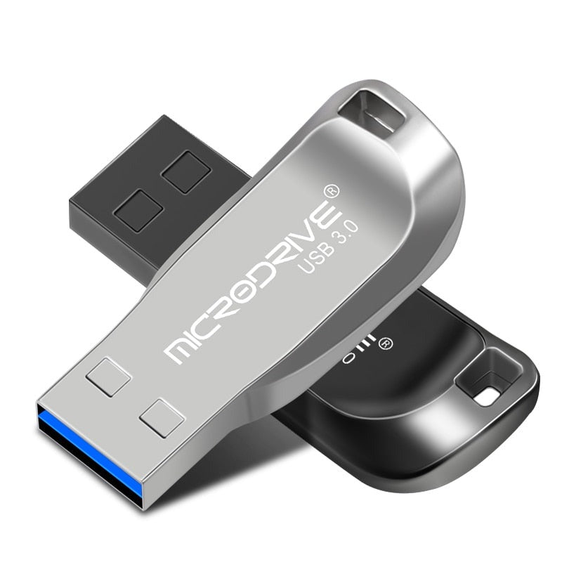 CLé USB 64 Go 3.0, 3 en 1 Type C/Micro USB 3.0 Pen Drive 64gb Imperméable  Cle USB C 64 Go pour PC Tablette Smartphone (Gris)